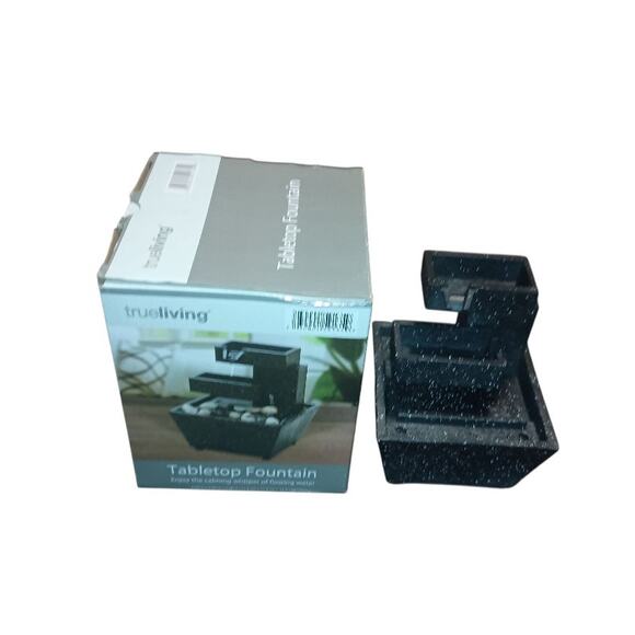 Tabletop Fountain 3 Tier Stone Falls~ True Living Calming Water Flow - Picture 4 of 7